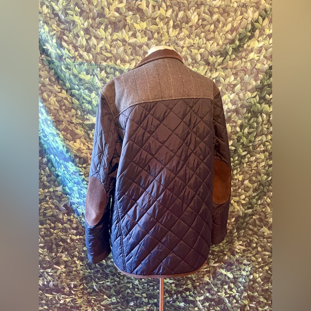 Men's Quilted Vince Camuto Jacket - Navy - Picture 3 of 5